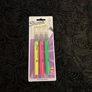 Sharpie highlighters, every single